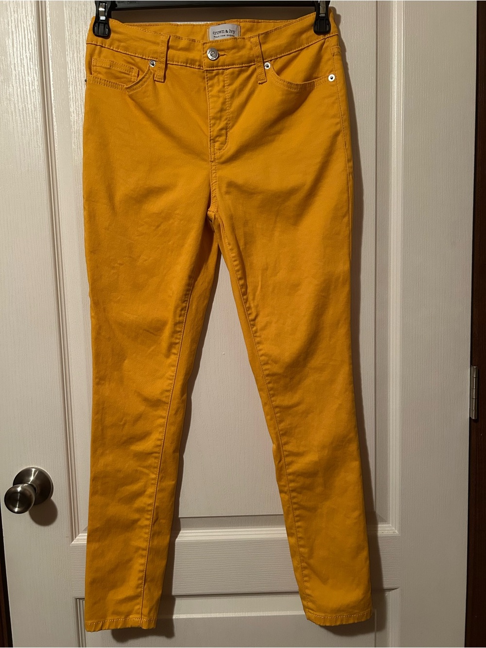 Crown & Ivy High Rise Skinny Jeans